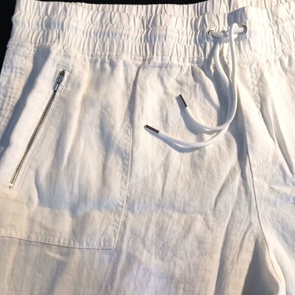 NEW Athleta Cabo Linen Jogger Mid-Rise Semi-Fitted 100% Linen Plus Size 24 - Picture 7 of 12